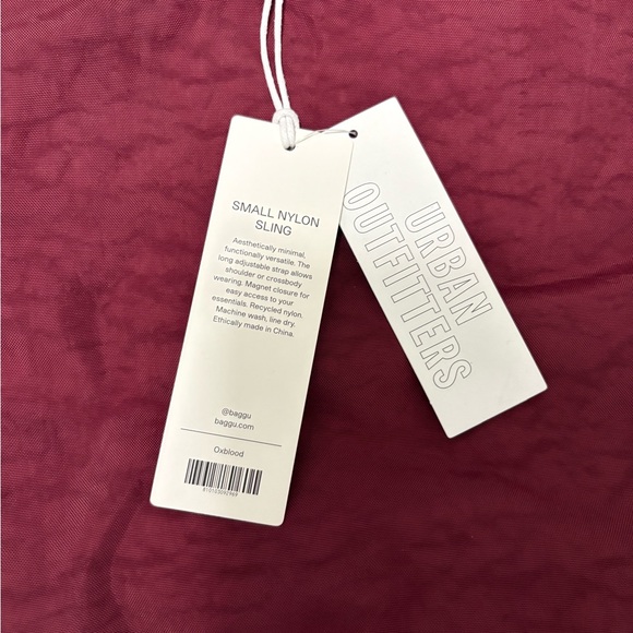 Baggu Small Nylon Sling - Oxblood - Picture 3 of 3